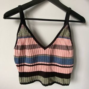 Knit Crop Tank Top